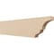 Ekena Millwork 2in. W x 6in. H x 24in. L Asheboro Woodgrain TimberThane Rafter Tail, Primed Tan RFTUR02X06X24ASHRCPR - alternate 1
